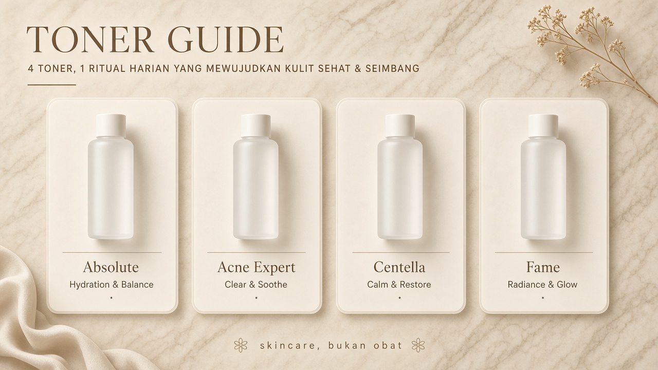 Membandingkan toner sebelum order