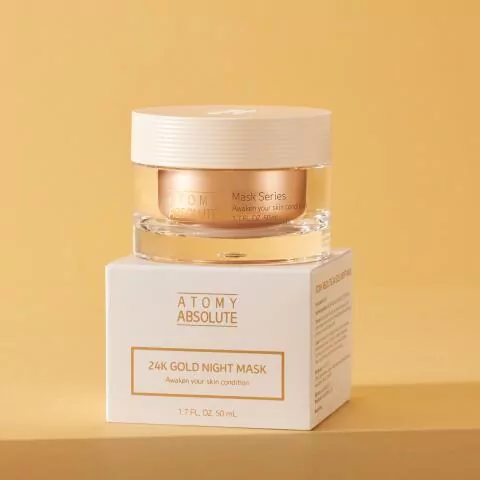 Atomy Absolut Malam masker wajah 24k Gold Atomy