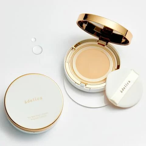Adelica Collagen Cushion 03 Creamy Beige (cushion + refill 1 pcs.) Atomy