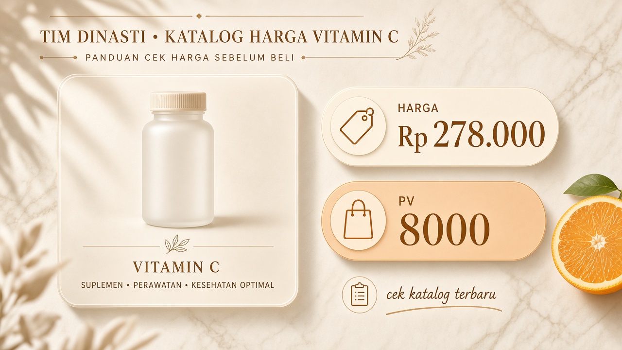 Membandingkan harga katalog sebelum order