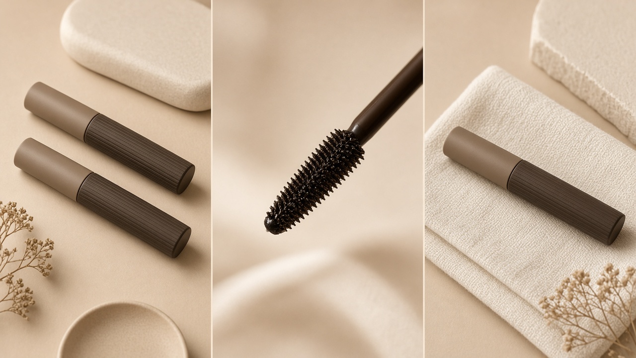Alur pilih, pakai, rawat mascara — ilustrasi Tim Dinasti tanpa logo